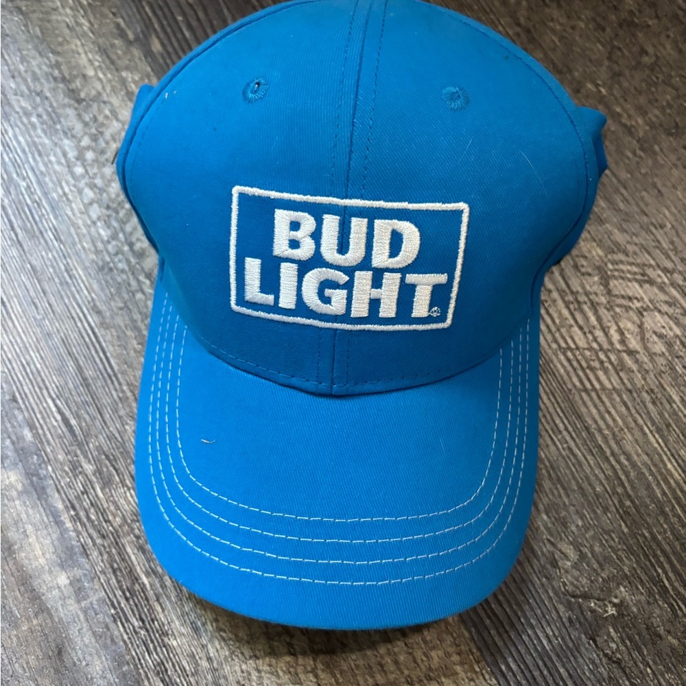 Bud Light Blue Baseball Cap